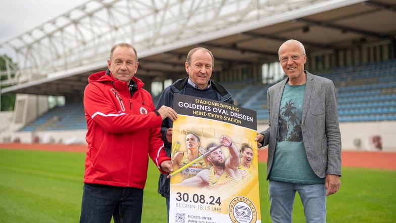 Dresdens Rückkehr in den Weltsport: Goldenes Oval im neuen Steyer-Stadion