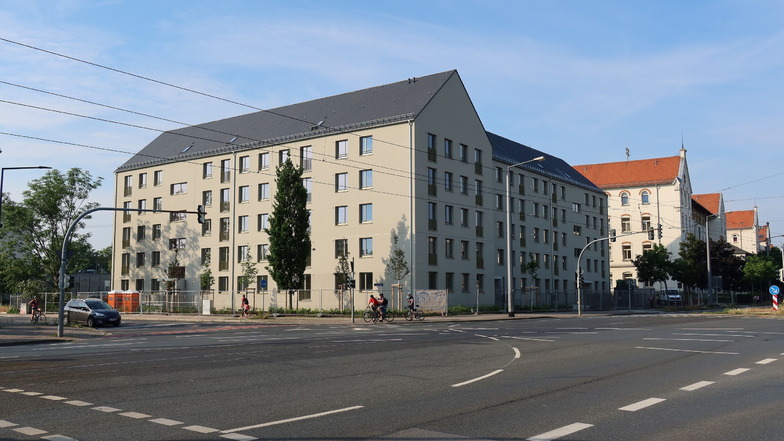 WID-Neubau in der Friedrichstadt fast fertig: 62 neue Wohnungen für Dresden