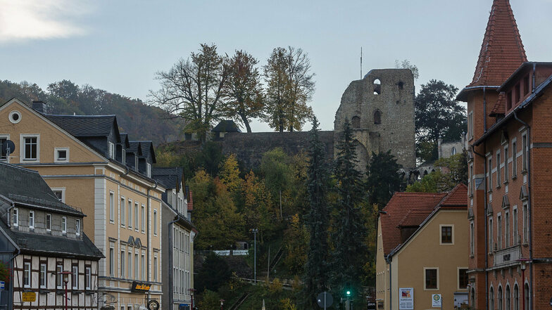 Die Burgruine thront als Wahrzeichen über der Stadt, aber weit bekannter ist Tharandt für seine Lehrstätte.
