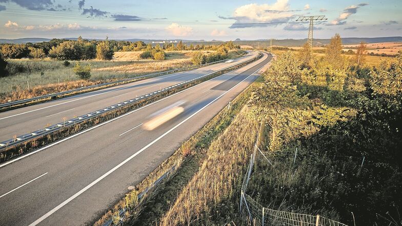 Geplante IPO-Flächen am Pirnaer Autobahnzubringer. Für einen Großinvestor wären die Flächen schon wieder zu klein.