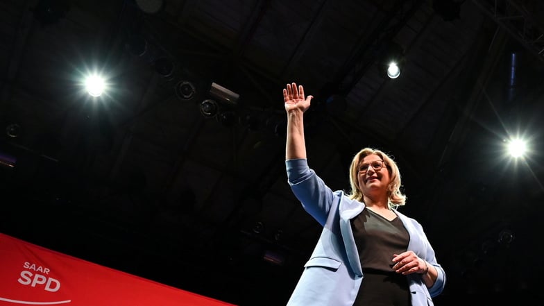 SPD-Spitzenkandidatin Anke Rehlinger hat die Wahl im Saarland gewonnen und kann nächste Ministerpräsidentin werden.