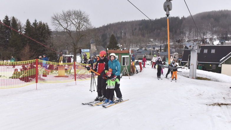 Wintersport im Osterzgebirge nur eingeschränkt möglich