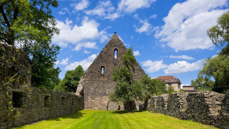 Das Gelände am Kloster in Altzella bietet ausreichend Platz für den Mittelaltermarkt.