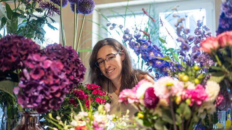 Diese Pirnaerin will die beste Floristin von Deutschland werden