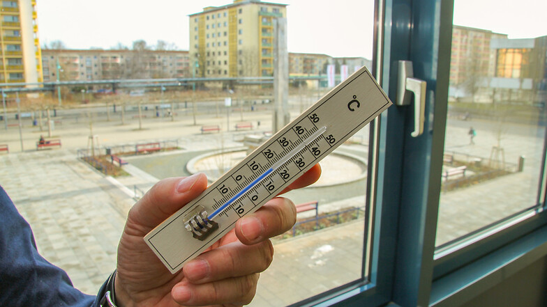 Seit zwei Tagen klettert die Temperatur in Hoyerswerda an die 20-Grad-Marke – Allzeitrekord für den Monat Februar.