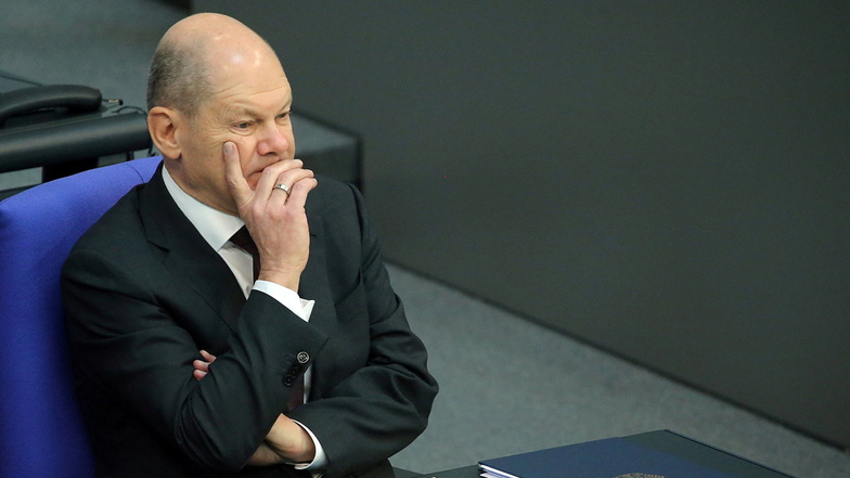 Selbst bei SPD-Anhängern schreiben ihm nur 47 Prozent Führungsstärke zu: Olaf Scholz.