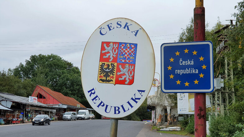 Der Grenzübergang in Peterswald: Tschechien verhängt erneut einen Lockdown.
