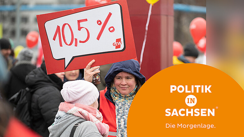 Morgenlage in Sachsen: Gewerkschaften, Flucht aus Abschiebhaft, Flüchtlinge