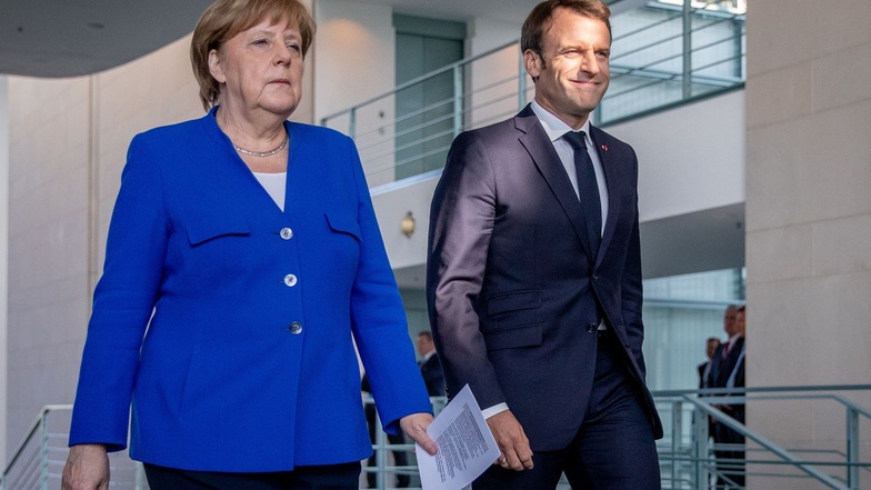 Merkel und Macron wollen schlichten