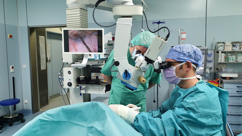 Klinikum Görlitz: neue Technik zur Glaukom-Behandlung