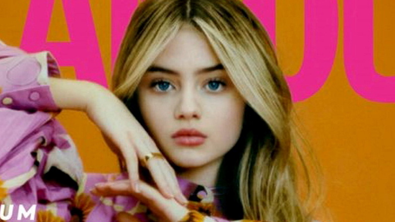 Model Leni Klum auf dem Cover des Magazins Glamour.