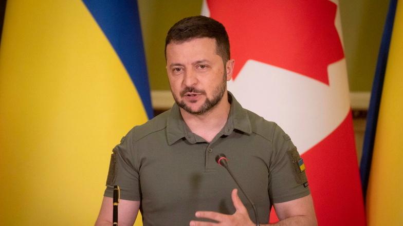 Ukraine-Krieg: Selenskyj bestätigt den Beginn von Gegenangriffen