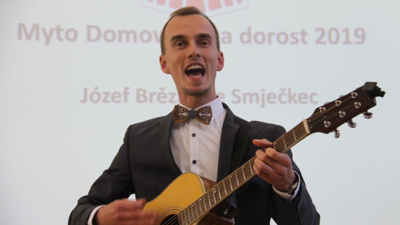 Josef Bresan erhielt den Domowina-Nachwuchspreis.