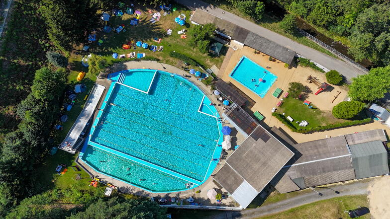 Das Kleine Bad braucht sich nicht vor dem großen Trixi-Waldstrandbad zu verstecken. Zumindest, wenn es nach SZ-Lesern geht.