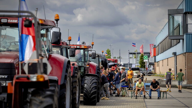 Schüsse der Polizei bei Bauern-Protest in Niederlanden
