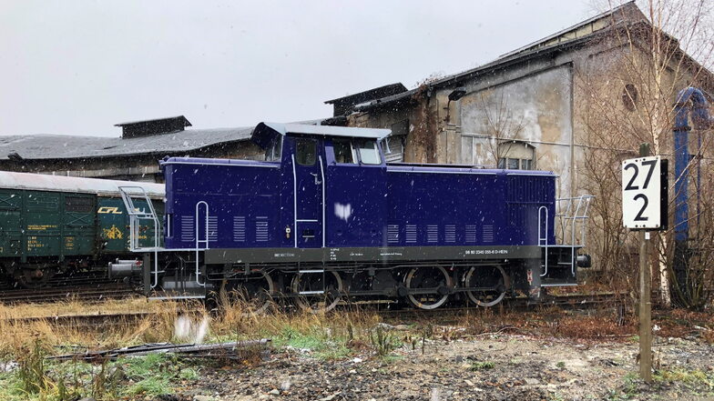 Drei Züge aus dem eingestürzten Zittauer Lokschuppen fahren wieder
