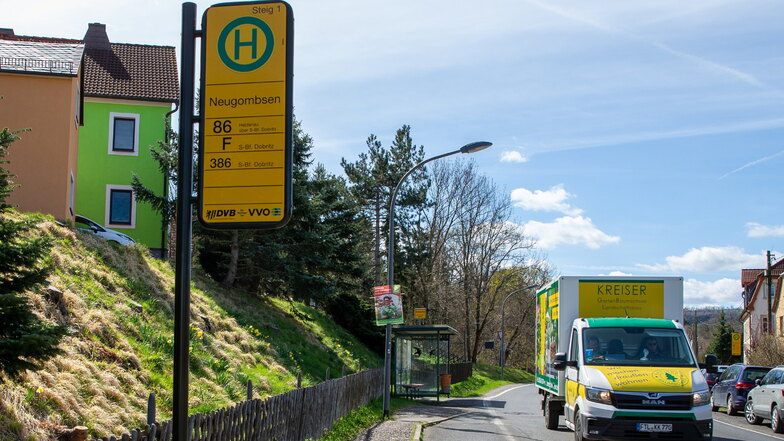 Bushaltestelle in Gombsen wird umgebaut