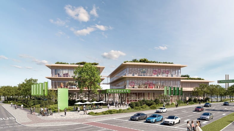 Investor ändert Pläne zum Kaufpark Nickern in Dresden