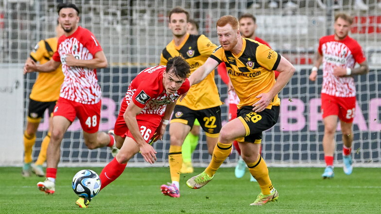 Beim abstiegsbedrohten SC Freiburg II nutzen die Dresdner erst ihre Chancen nicht - und verlieren dann die entscheidenden Duelle.