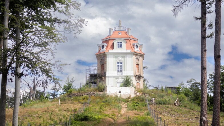 Was wird aus dem dritten Schloss von Moritzburg?