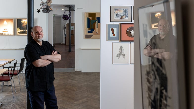 Olaf Stoy ist Künstler, Kurator und Betreiber der Galerie "ArtToGo".