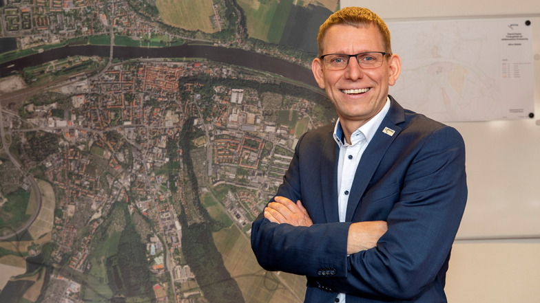 Neues Amt, neue Wirkungsstätte: Glashüttes früherer Bürgermeister ist nun Beigeordneter in Pirna.