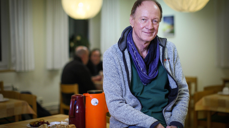 Gerd Grabowski koordiniert die Dresdner Nachtcafés. In diesem Jahr ist einiges anders.