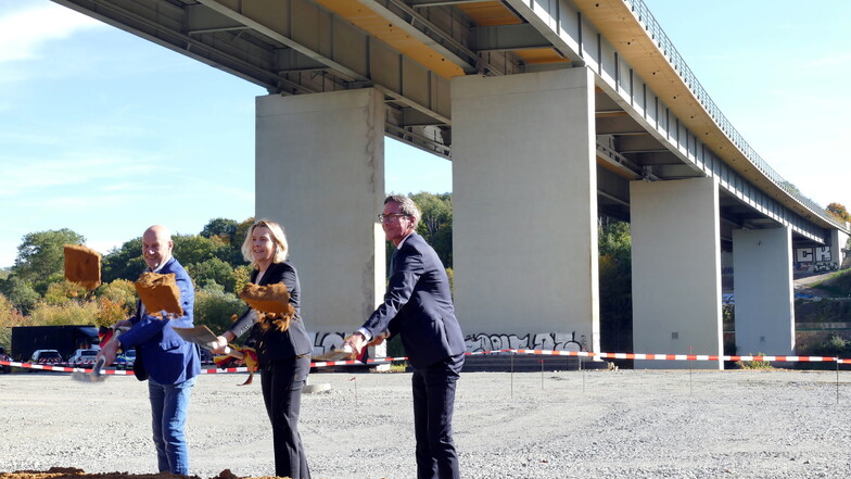 Baubeginn für neue A14-Brücke über die Mulde bei Grimma