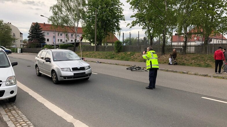 Radfahrer in Waldheim schwer verletzt