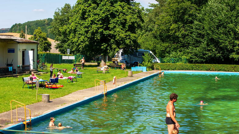 Das Waldbad in Polenz bei Neustadt ist ein echter Geheimtipp. Ruhig gelegen und dazu noch kostenlos.