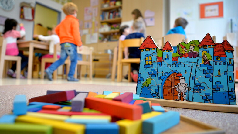 Auch für die Kinderbetreuung in sächsischen Kitas will die Regierungskoalition ab dem kommenden Jahr mehr Geld zur Verfügung stellen.