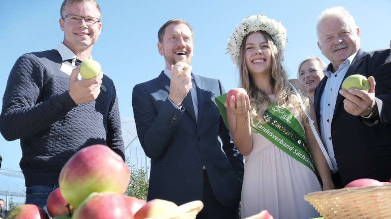 Coswig: Obstbau Görnitz eröffnet Apfelsaison