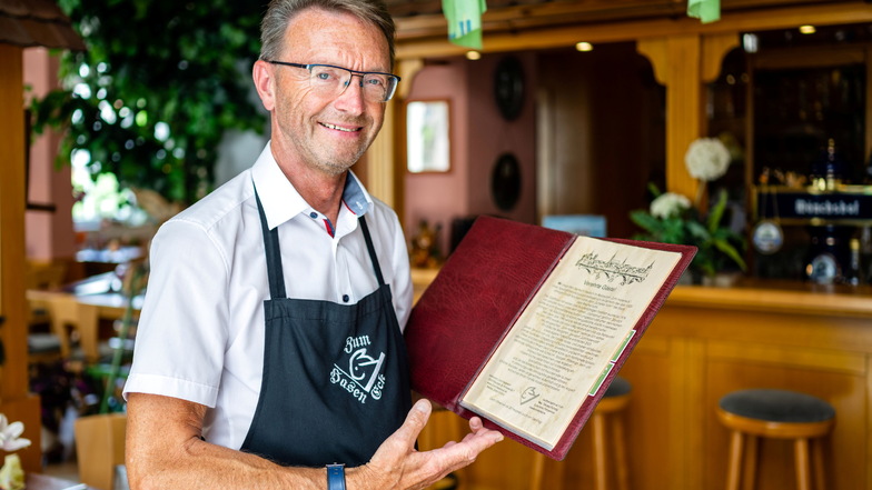 Frank Haase sucht seit Langem nach einem Nachfolger für seine Gaststätte „Zum Haseneck“ in Bautzen. Bislang hat er niemanden gefunden - aufgeben will er aber noch nicht.