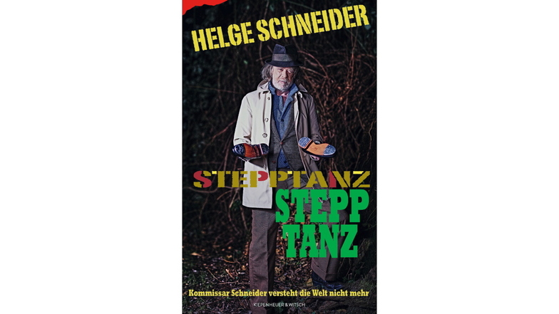 Helge Schneider, Stepptanz, Verlag Kiepenheuer & Witsch, 192 Seiten, ISBN: 978-3-462-00587-5, gebunden: 22,00 Euro, E-Book: 18,99 Euro.