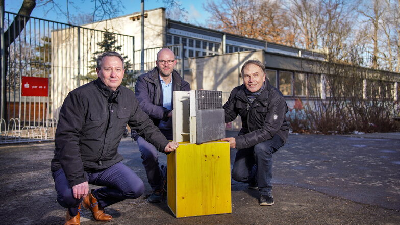 In Dresden entsteht die erste Turnhalle aus Carbonbeton