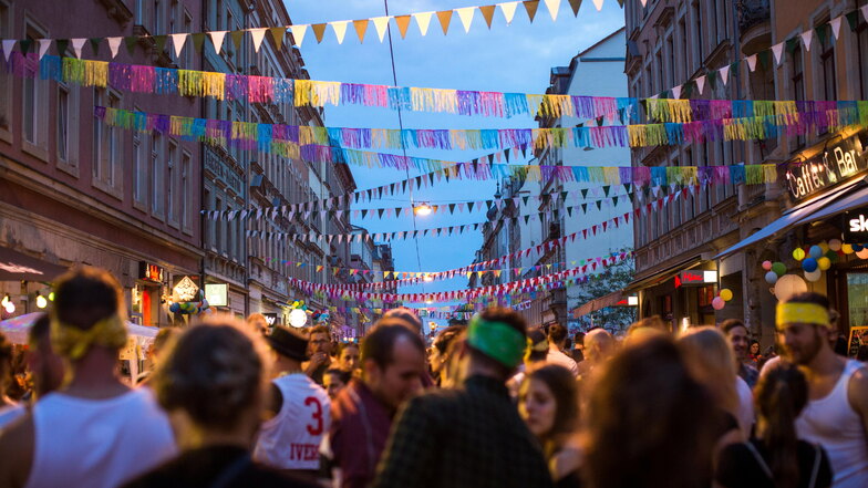 2018 gab es noch eine "Bunte Republik Neustadt". Doch auch dieses Jahr muss das beliebte Stadtfest ausfallen.