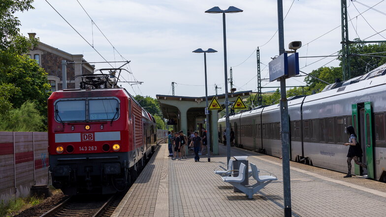 Reger Bahnverkehr in Freital-Potschappel: Kommt ab 2031 eine Linie hinzu?