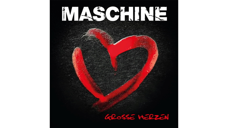 Das Cover des Albums "Große Herzen" von Dieter "Maschine" Birr.