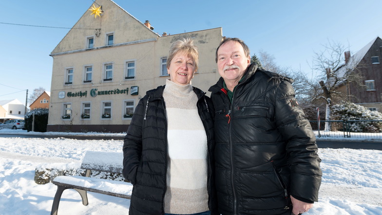 Dresdner Gastronomen-Ehepaar schließt Gasthof Cunnersdorf nach 38 Jahren
