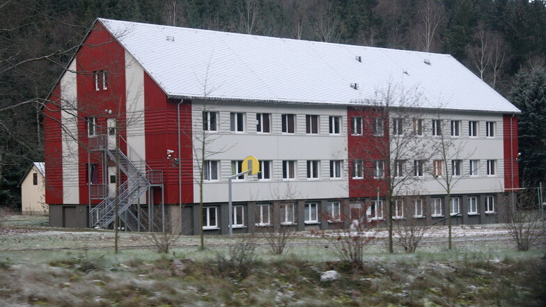 Die Plätze der Gemeinschaftsunterkunft für Asylbewerber in Schmiedeberg waren im Januar zu 86 Prozent belegt.