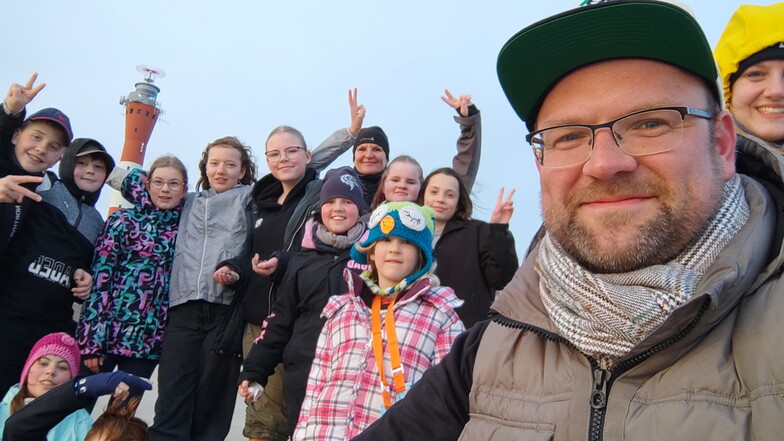 Die Fünftklässler der Peter-Apian-Oberschule Leisnig verbringen gerade Lern- und Freizeit auf der Nordsee-Insel Wangerooge. Für viele ist die erste Klassenfahrt in ihrer gesamten Schulzeit.