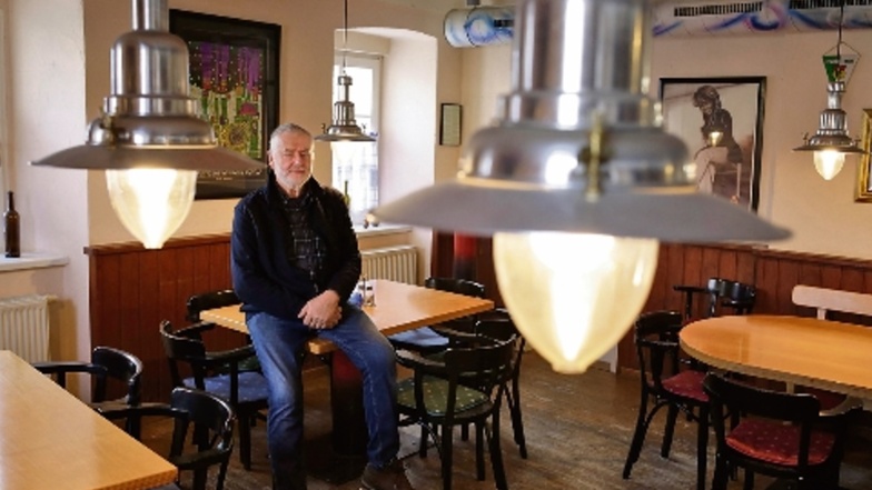 Eigentümer Konrad Palmer möchte die Gaststätte „Treffpunkt“ in Elstra möglichst schnell neu verpachten. Zunächst aber macht er ab 1. Februar zu.