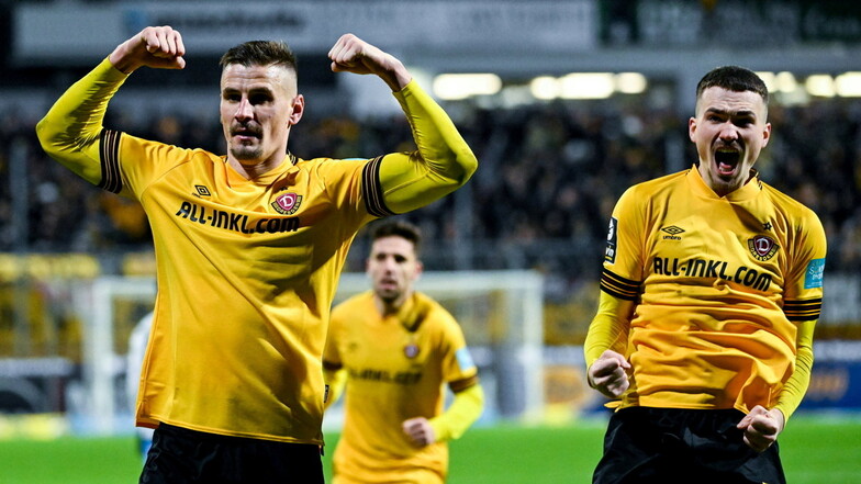 Dynamo gewinnt gegen 1860 München nach Rückstand