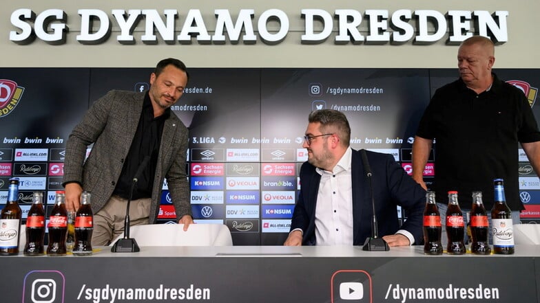 Erste Mahnung von Dynamos neuem Sportchef: "Müssen mit einer Sprache sprechen"