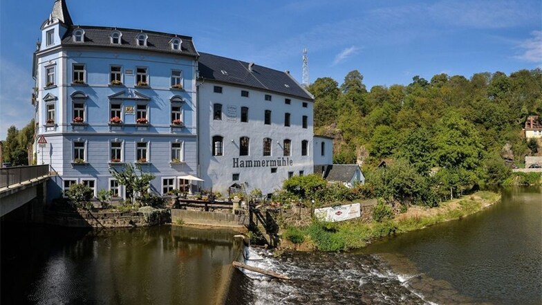 Die Hammermühle an der Spree in Bautzen ist ein Blickfang. 500 Jahre reicht ihre Geschichte zurück.