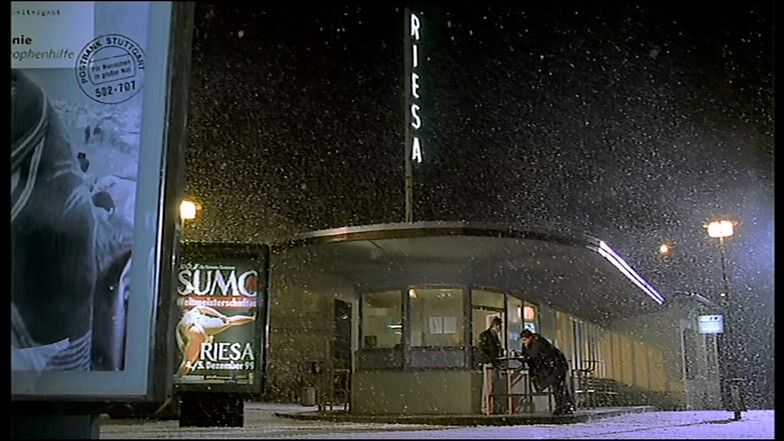 Für den Film "Sumo Bruno" waren die Leuchtbuchstaben noch einmal montiert worden.
