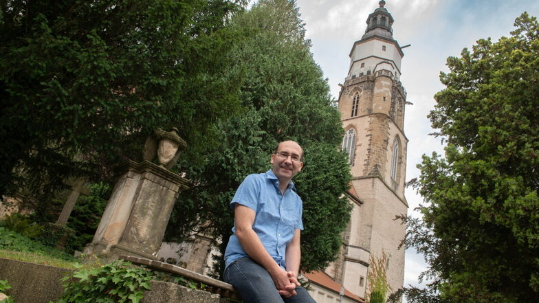 Zwölf Jahre war Michael Gärtner Pfarrer in der Kamenzer Marienkirche, nun verlässt er die Kirchgemeinde Kamenz-Cunnersdorf.