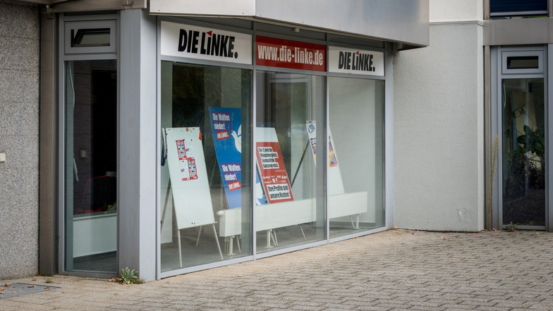 Das Parteibüro der Linken an der Bahnhofstraße (Foto) machte schon im September zu. Nun benennt sich die Fraktion um - und das Gros der Mitglieder tritt aus der Partei aus.