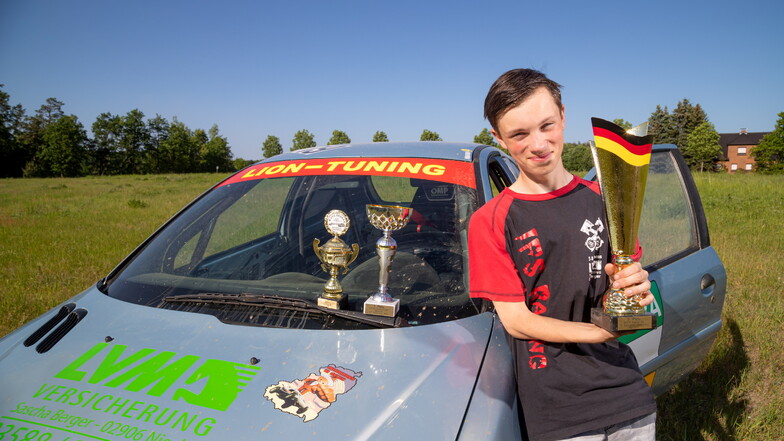 15-jähriger Nieskyer kennt beim Autocross keine Angst
