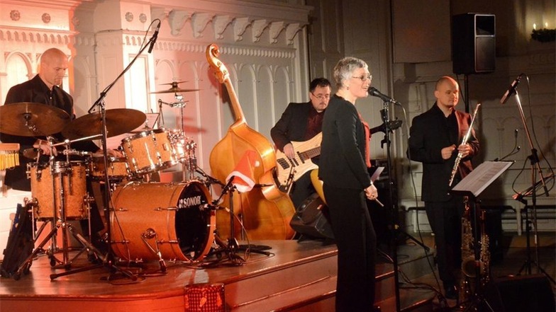 Die Steffen Peschel Band aus Görlitz bereitete dem Publikum einen musikalischen Genuss in der Kirche der Brüdergemeine Niesky.